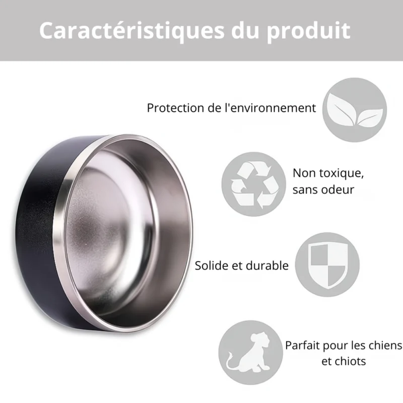 Gamelle pour chien en Inox – Image 3